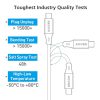 AGVEE 2 Pack 3ft Coiled Short USB to USB-C Charging Cable [USB-IF Certified] 3A Fast Charger Cord in Car for iPhone 16/15 CarPlay, Galaxy S25 S24 S23 S22 S21 S10 S9 S8, Google Pixel, Black
