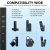 AGVEE 1.6ft Splitter Power Cable with Dual USB Extender for TV Stick (FireStick) & Led Light Strips, Black